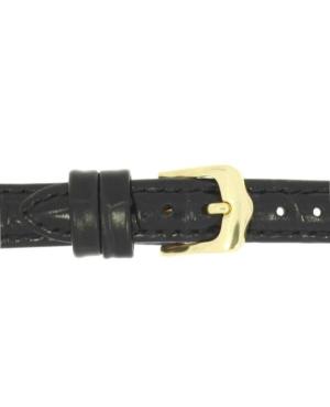 Ремешок для часов CONDOR Croco Grain 087R.01.14.Y Кожа Чёрный 14 мм изображение 2