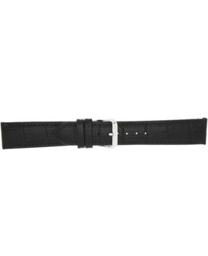 Watch Strap CONDOR Alligator Grain 305R.01.16.W Black Juoda 16 mm