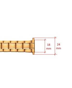 Bracelet CONDOR BB208 21 mm 19 mm 20 mm 18 mm 23 mm 24 mm Metal 22 mm image 2