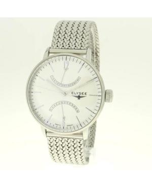 Men Klasické Quartz Analog Watch ELYSEE ELS-13270M Bílá Dial 42mm image 3