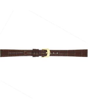 Watch Strap CONDOR Croco Grain 087R.02.12.Y Black Černá 12 mm
