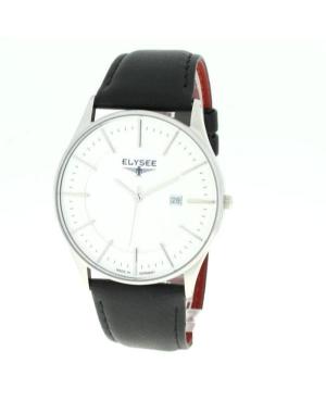 Men Klasické Quartz Analog Watch ELYSEE ELS-83015L Silver Dial 41mm image 5