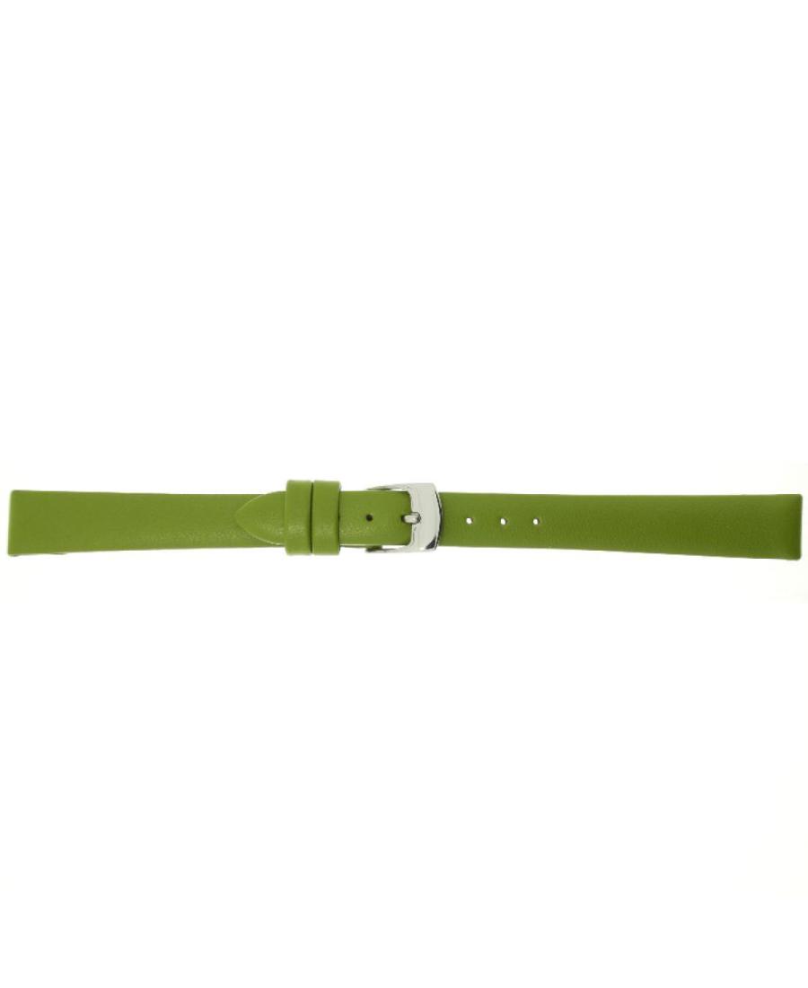 Watch Strap CONDOR Summer colours calf strap 335R.15.12.W Green Grün 12 mm