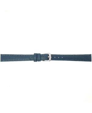 Watch Strap CONDOR Lizard Grain Strap 177R.05.10.W Skóra Niebieski Skórzany Niebieska 10 mm