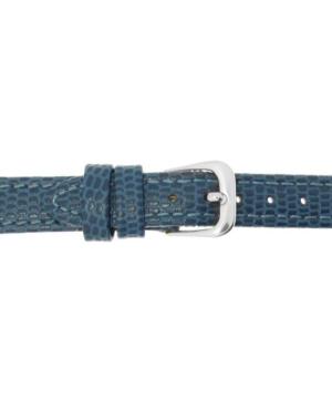 Watch Strap CONDOR Lizard Grain Strap 177R.05.10.W Skóra Niebieski Skórzany Niebieska 10 mm image 2
