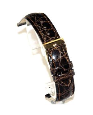 Watch Strap CONDOR Genuine Crocodile 621R.02.20.Y Genuine Crocodile Leather Brown 20 mm image 5