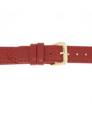 Watch Strap CONDOR Lizard Grain Strap 177R.06.12.Y Red Červená 12 mm image 2