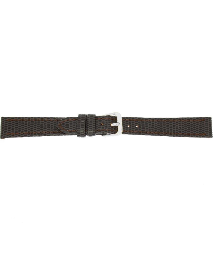 Watch Strap CONDOR Lizard Grain Strap 177R.02.14.W Brown 14 mm