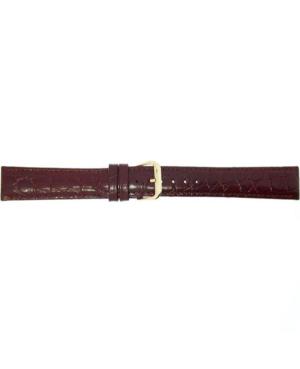 Watch Strap CONDOR Croco Grain 119R.02.18.Y Cherry Vyšninė 18 mm