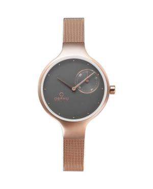 Женские Кварцевые Аналоговый Часы OBAKU V201LDVJMV Серебряный цвет Циферблат