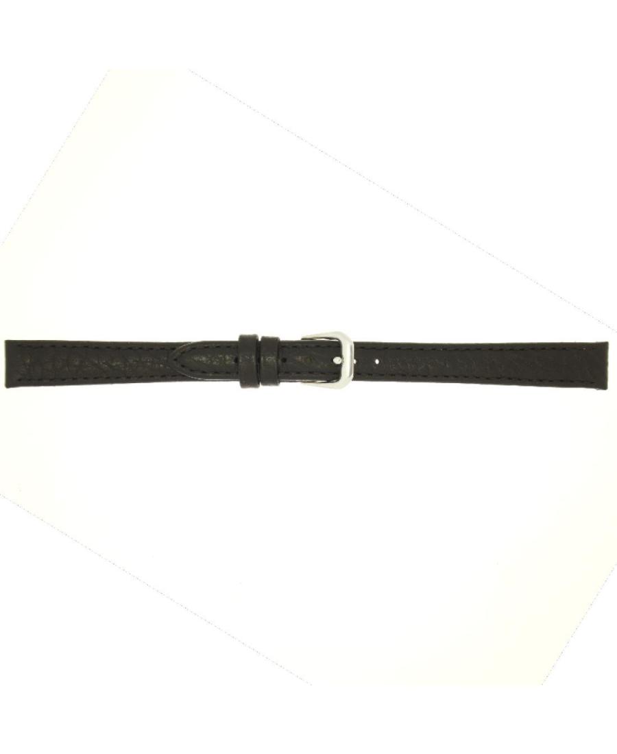 Watch Strap CONDOR Extra Long Camel Grain 051L.01.14.W Skóra czarny Skórzany Czarny 14 mm