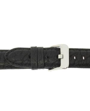 Watch Strap CONDOR Padded Camel Grain Extra Extra Long 664X.01.24.W Black Juoda 24 mm image 2