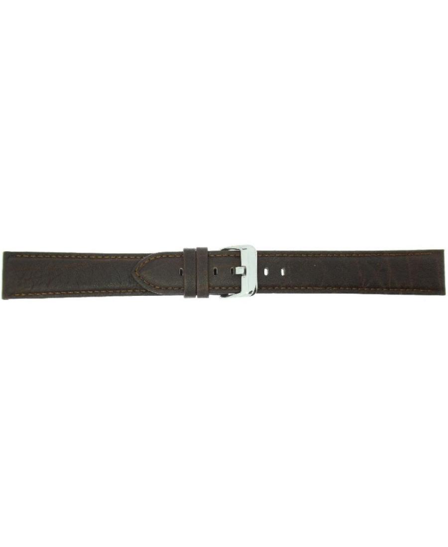 Ремешок для часов CONDOR Padded Camel Grain Extra Long 664X.02.24.W Кожа Коричневый 24 мм