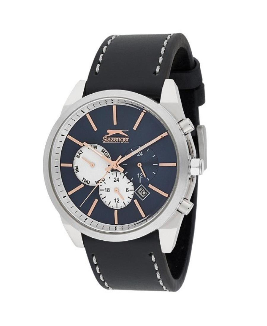 Vyriškas Modernus (fashion) Kvarcinis Rodyklinis Watch SLAZENGER SL.01.1248.2.03 Mėlyna Dial 42mm