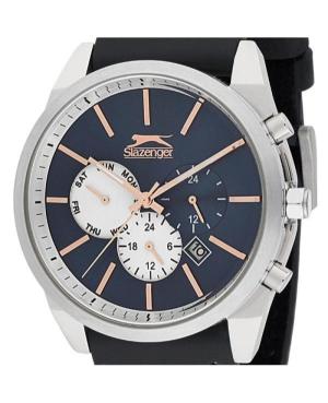 Vyriškas Modernus (fashion) Kvarcinis Rodyklinis Watch SLAZENGER SL.01.1248.2.03 Mėlyna Dial 42mm image 3