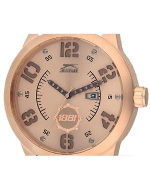 Men Fashion Quartz Analog Watch SLAZENGER SL.9.1179.1.02 Hnědá Dial 50mm image 3