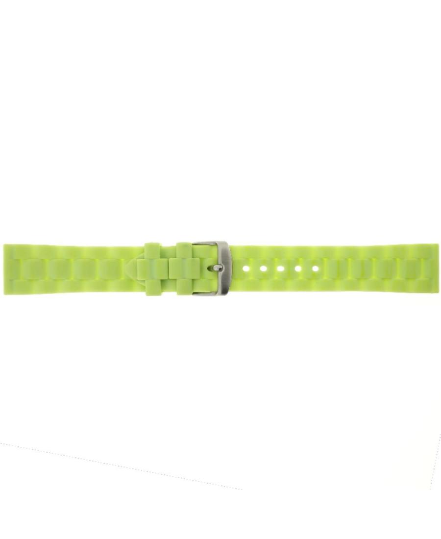 Watch Strap CONDOR PU.106.11.20.W Green Grün 20 mm