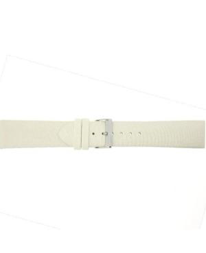 Watch Strap CONDOR Satin 322R.09.22.W Yellow Textile White 22 mm