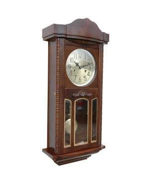ADLER 11002W настенные механические часы Wood Орех изображение 3