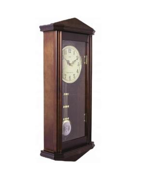 ADLER 20130W ОРЕХ Настенные кварцевые часы Wood Орех Дерево Волоський горіх image 2