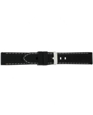Watch Strap CONDOR PW.005.01.09.20.W Black Juoda 20 mm