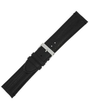 Watch Strap Piero Magli 22074001.24.W Black Schwarz 24 mm