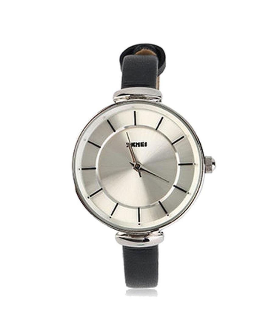 Женские Fashion Классические Наручные Часы SKMEI 1184CL Silver Case Black