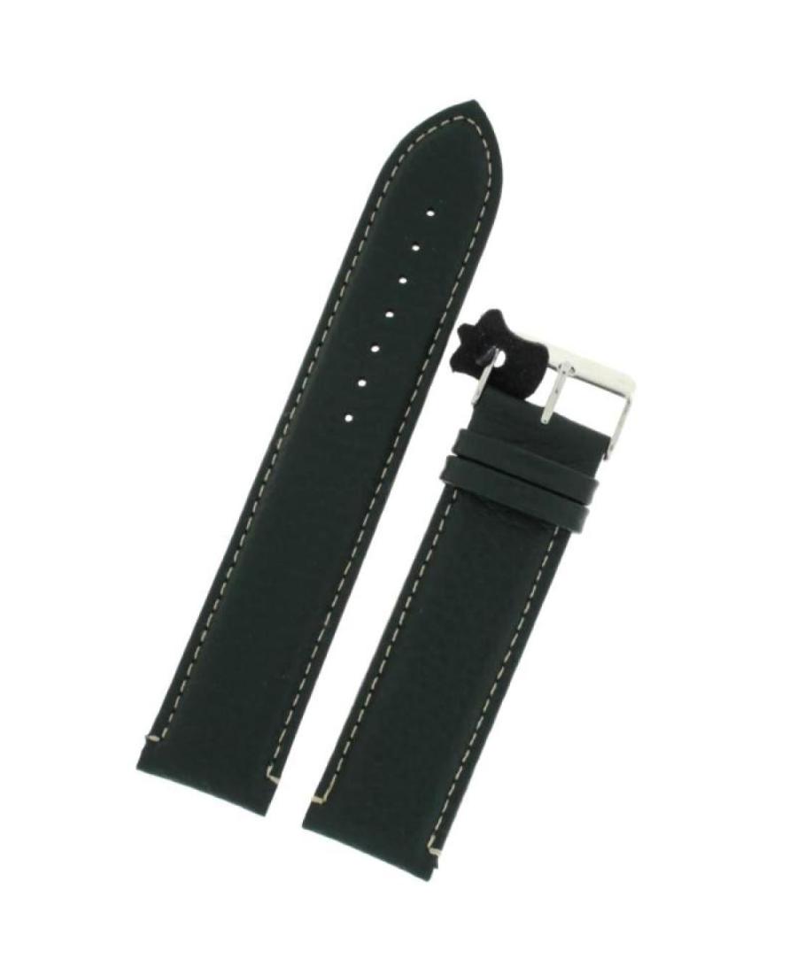 Watch Strap Diloy P206EL.24.27 Green Žalia 24 mm