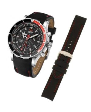 Vostok Europe ANCHAR Watch Strap VE-ANCHAR-01(R).24.W Black Schwarz 24 mm image 4