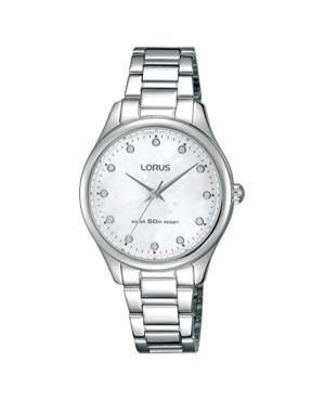 Women Klasické Japan Quartz Analog Watch LORUS RRS85VX-9 Mother of Pearl Dial