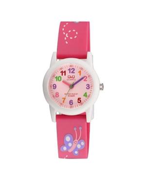 Vaikiški laikrodžiai VR99J002Y Klasikinis Q&Q Kvarcinis Multicolor Dial