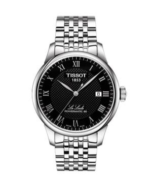 Men Klasické Luxury Swiss Automatic Analog Watch TISSOT T006.407.11.053.00 Černá Dial 39.3mm