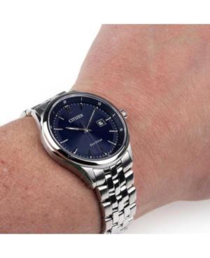 Men Classic Japan Eco-Drive Analog Watch CITIZEN BM7251-53L Blue Dial 41mm image 2