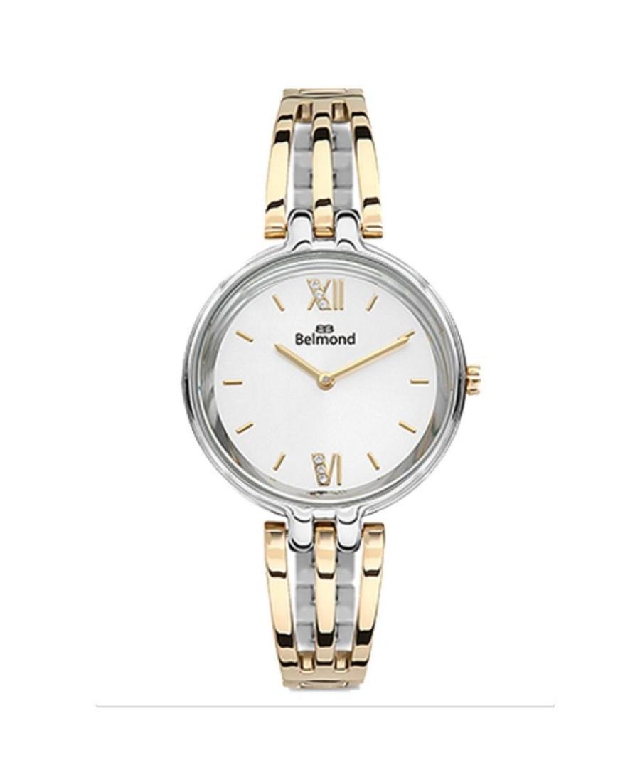 Women Classic Quartz Analog Watch BELMOND CRL754.230 Silver Dial 36mm