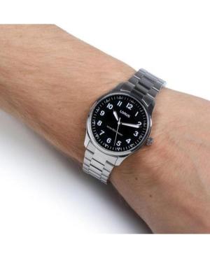 Men Klasické Japan Quartz Analog Watch LORUS RG215MX-9 Černá Dial 36mm image 1