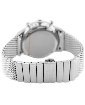 Men Functional Klasické Swiss Quartz Analog Watch Chronograph BISSET BSDD88SIDX05AX Modrá Dial 43mm image 1