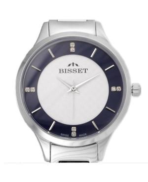 Women Klassisch Swiss Quartz Analog Watch BISSET BSBE45SISD03BX Schwarz Dial 34.5mm image 1