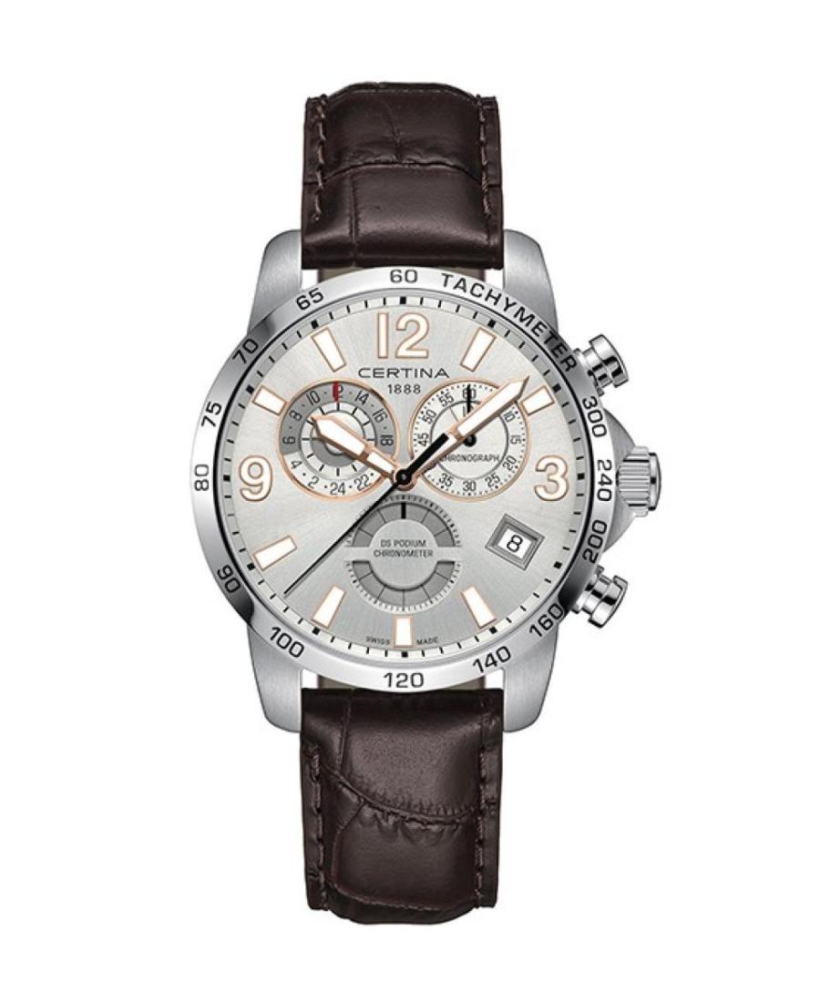 Мужские Fashion Швейцарские Наручные Часы CERTINA C034.654.16.037.01