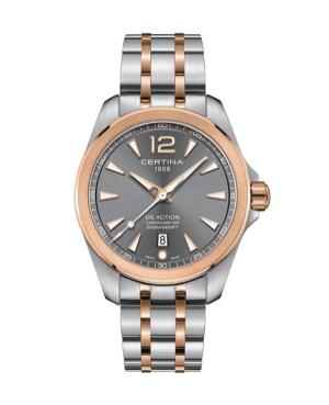 Мужские Fashion Дайверские Швейцарские Кварцевые Аналоговый Часы CERTINA C032.851.22.087.00 Серебряный цвет Циферблат 42mm