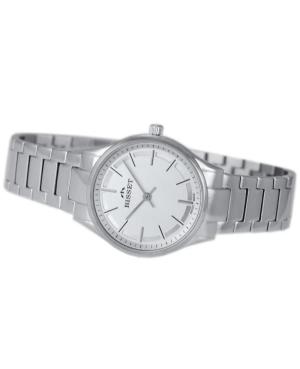 Moteriškas Klasikinis Swiss Kvarcinis Rodyklinis Watch BISSET BSBE67SISX03BX Sidabras Dial 30mm image 4