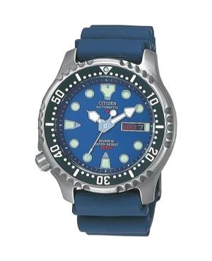 Men Sports Diver Japan Automatic Analog Watch CITIZEN NY0040-17LE Blue Dial 42mm