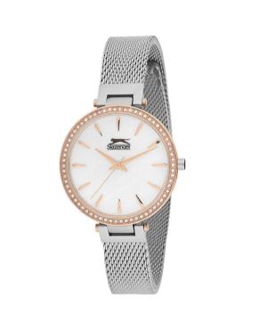 Women Fashion Quartz Watch SLAZENGER SL.9.6079.3.01 Mother of Pearl Dial 35mm