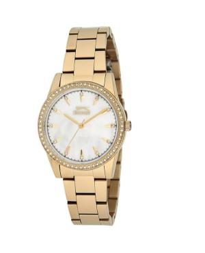 Women Klasické Quartz Watch SLAZENGER SL.9.6077.3.03 Mother of Pearl Dial 35mm