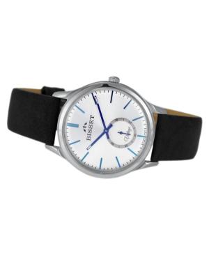 Men Klasické Swiss Quartz Analog Watch BISSET BSCE58SISD05BX Modrá Dial 40mm image 3