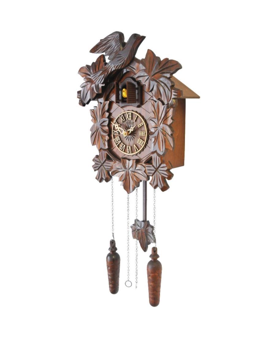 ADLER 24014W ОРЕХ. GEGUTĖ Настенные кварцевые часы Wood Орех Дерево Волоський горіх