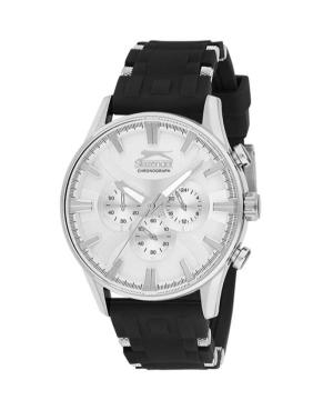 Men Fashion Quartz Watch SLAZENGER SL.9.6050.2.03 Bílá Dial 46mm