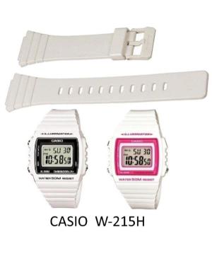 Watch Strap CASIO 10435868 White 18 mm Bílá 28 mm image 1