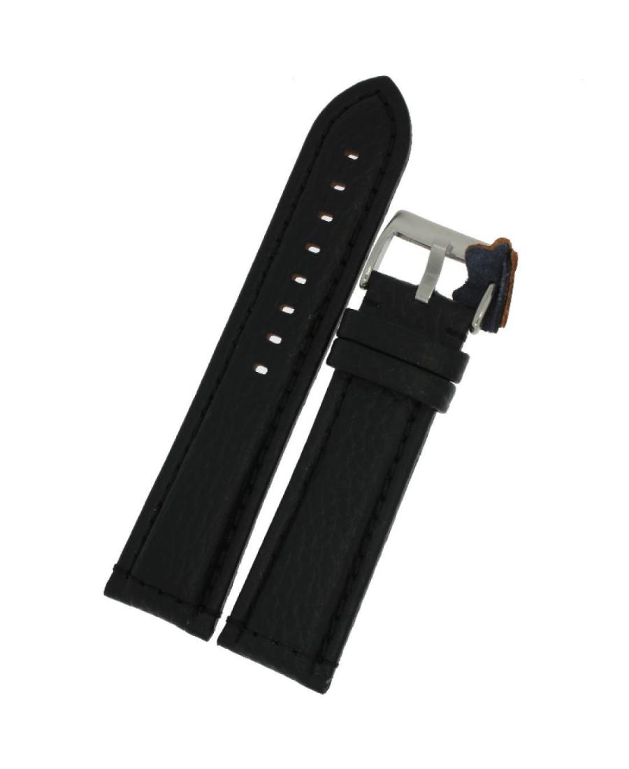 Watch Strap Diloy 394.24.1 Black 24 mm