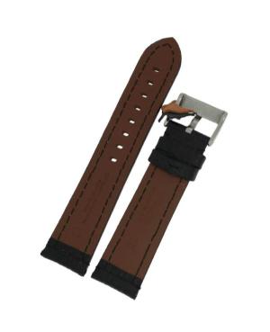 Watch Strap Diloy 394.01.22 Black Juoda 22 mm image 1