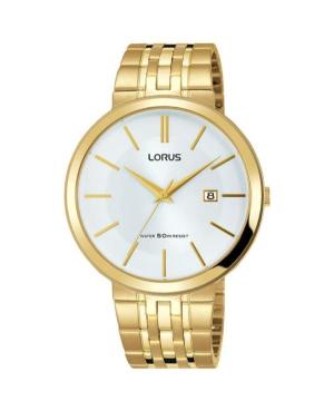 Men Klassisch Japan Quartz Analog Watch LORUS RH914JX-9 Silver Dial 40mm
